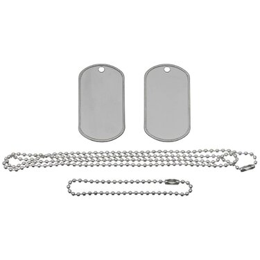 ID známky nerezové US dog-tag