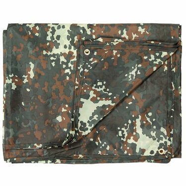 Foaie de cort multifuncțională 400×500 cm flecktarn