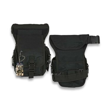 Buzunar pentru coapsă Barbaric Fanny Pack negru