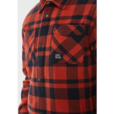 Bunda Vintage Industries Darwin orange check