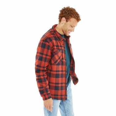 Bunda Vintage Industries Darwin orange check