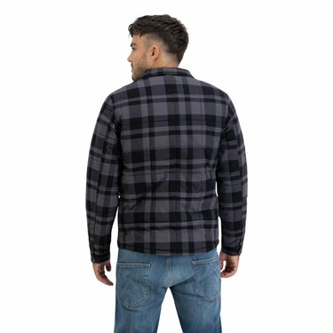 Bunda Vintage Industries s výplňou grey check