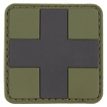 Patch Medic cruce prim ajutor olive