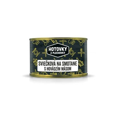 Sos de legume cu smântână și carne de vită – 400g (Svieckova tradițională slovacă)