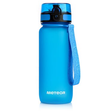 Sticlă sport pentru apă METEOR 650ml albastră