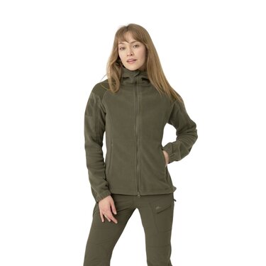Mikina dámska Helikon-Tex Cumulus® Taiga Green