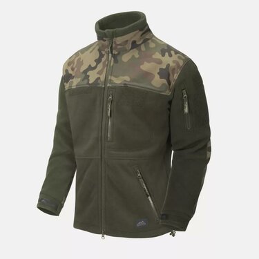 Bunda fleece Helikon Infantry PL woodland