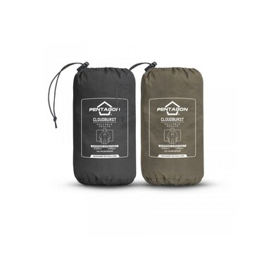 Pončo Pentagon Cloudburst čierne