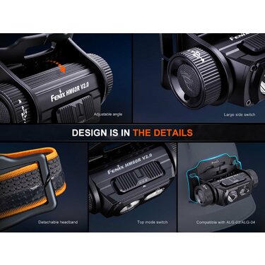 Čelovka HM60R V2.0 (1600lm)