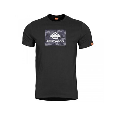 Tricou Pentagon Ageron Spot Camo negru
