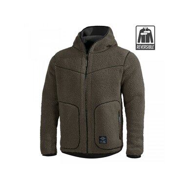 Geacă Ianos 2-în-1 Sherpa Fleece RAL7013 / negru