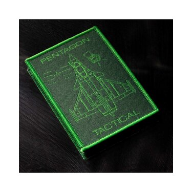 Patch Rafale Linear light green