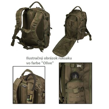 Ruksak Mission Laser 20l čierny