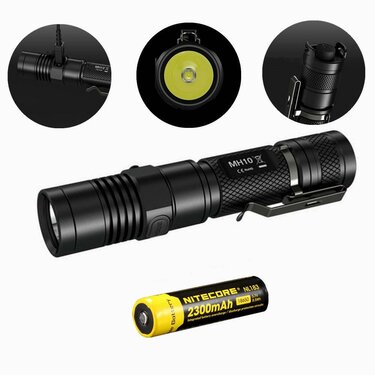 Svietidlo Nitecore MH10 - 1000 lumenov/232m