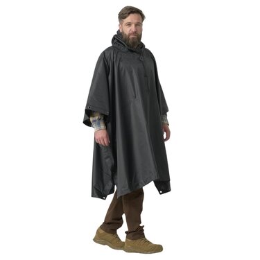 Pončo Helikon-Tex čierne