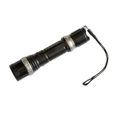 Baterka CREE LED 3,7V ZOOM čierna (nabíjateľná)