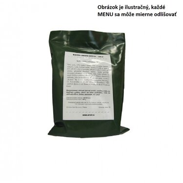 Vojenská potravinová dávka MRE ARPOL ROP