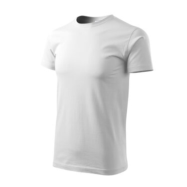 Tricou Heavy New Cotton alb