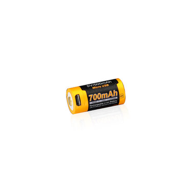 Baterie reîncărcabilă USB Fenix RCR123A / 16340 High Current (Li-ion)