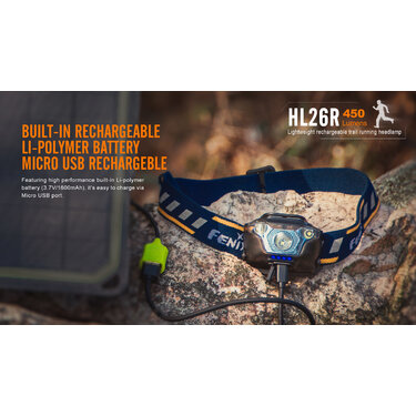 Čelovka Fenix HL26R (450lm)