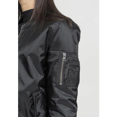 Dámska bombera Basic Urban Classic čierna Dámska bombera Basic Urban Classic čierna