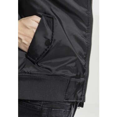 Dámska bombera Basic Urban Classic čierna Dámska bombera Basic Urban Classic čierna