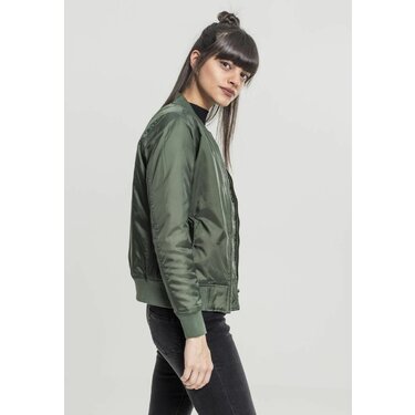 Dámska bombera Basic Urban Classic olive Dámska bombera Basic Urban Classic olive