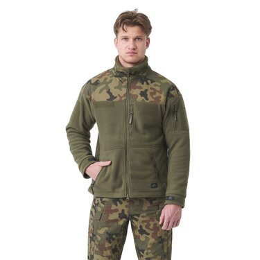 Bunda fleece Helikon Infantry PL woodland