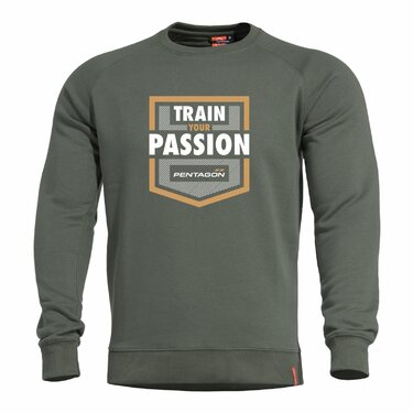 Hanorac Pentagon Hawk Train Your Passion olive drab XXL