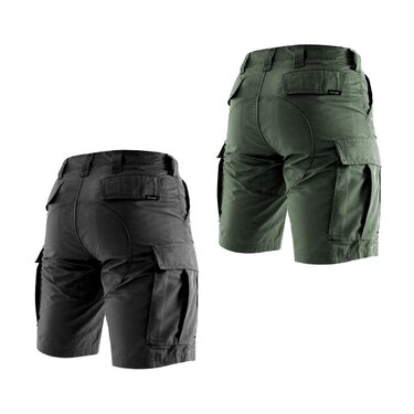 Pantaloni scurți BDU 2.0 negri + olive drab (2pack)