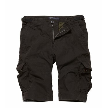 Pantaloni scurți Vintage Industries Terrance negri
