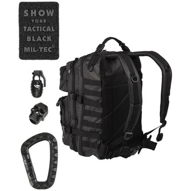 Ruksak tactical LARGE 36l čierny