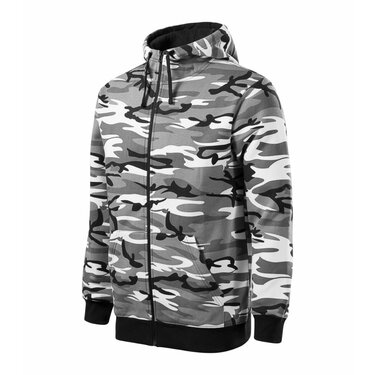 Hanorac Camo Zipper urban