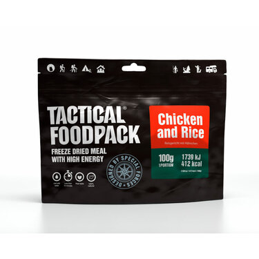 Tactical Foodpack® kura s ryžou Tactical Foodpack® kura s ryžou