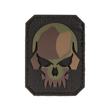 Patch cu velcro / patch Skull 3D TAN