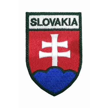 Patch Slovacia Stemă 70x50mm