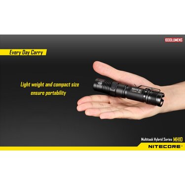 Svietidlo Nitecore MH10 - 1000 lumenov/232m