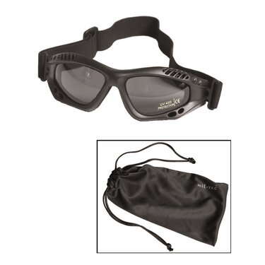 Ochelari tactici Commando Air Pro Smoke negri