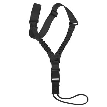 Jednobodový taktický popruh Pentagon čierny