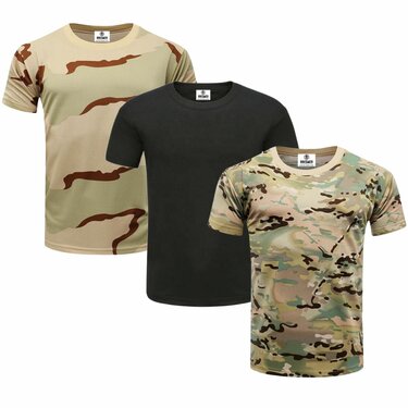 Tričko QuickDry Training 3Pack MTC + 3 farby deser