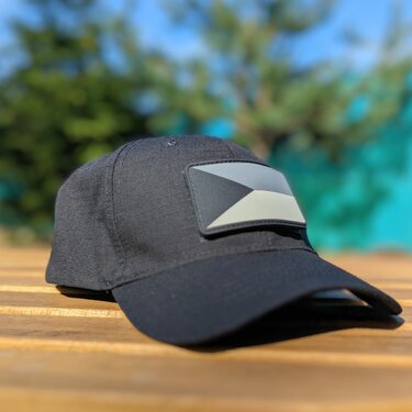 Șapcă Rip/Stop Tactical Patch Cehia neagră