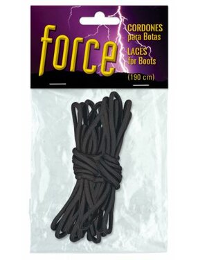 Șireturi Barbaric Force negre 190cm