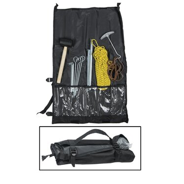 Set pentru cort cu țăruși și accesorii