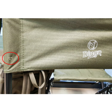 Stolička Barbaric Fishing zelená Stolička Barbaric Fishing zelená