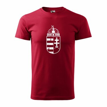 Tricou cu stema Ungariei roșu