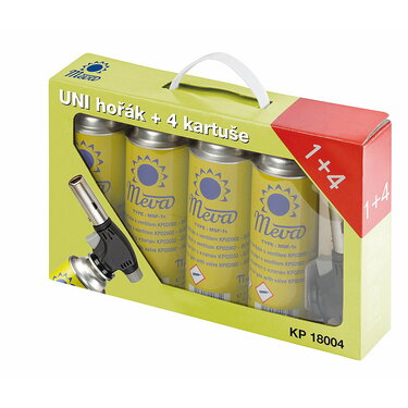 Arzător universal + 4 cartușe