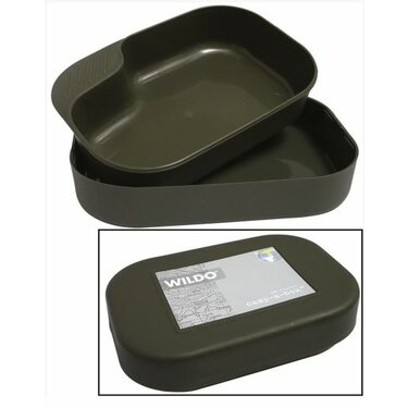 Set de masă pentru camping Wildo 2 piese olive