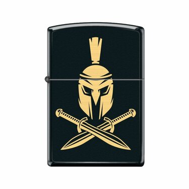 Brichetă Zippo Helmeth with Crossed Swords