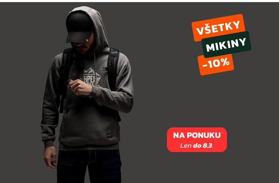 Všetky mikiny -10%