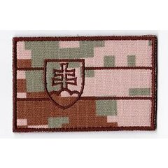 Patch cu însemnul Slovaciei, model 2007 deșert (90x60mm)